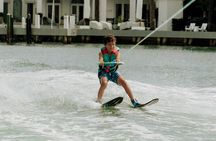One Hour Waterskiing Lesson: Ultimate Miami Thrills