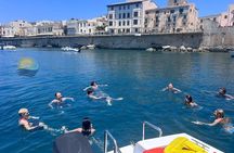 Syracuse Boat tour of Ortigia and Sea Caves with swimming stop