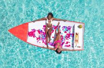Dushi Boat Drone Photoshoot | Free Champagne | Fruits and Flowers