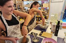 Genoa Walnut Sauce Experience with Mortar and Wine Tasting