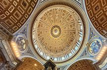 Vatican Basilica Tour with Dome Climb Grottoes and Live Guide