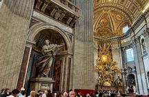 Vatican Basilica Tour with Dome Climb Grottoes and Live Guide