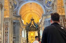 Vatican Basilica Tour with Dome Climb Grottoes and Live Guide