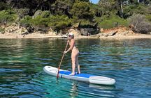Lérins Islands sailing discovery, snorkeling and paddle SUP