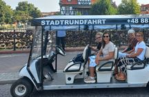 Gdańsk: City Sightseeing Tour by Buggy/Golf Cart LIVE GUIDED 1H
