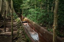 The Longest and Fastest Hidden Jungle Water Slide in Costa Rica