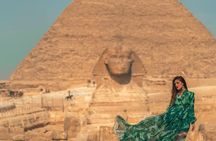 VIP Half Day Tour Giza Pyramids with Lunch at 9 Pyramids Lounge