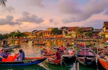 From Da Nang: Private Hoi An Night Tour & Lantern Boat Walking
