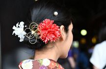 Beautiful Kimono photoshoot in Tokyo and includes kimono rental