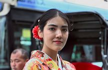 Beautiful Kimono photoshoot in Tokyo and includes kimono rental