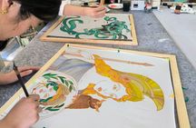 Athens: Small Group Silk Scarf Art Workshop with Greek Themes