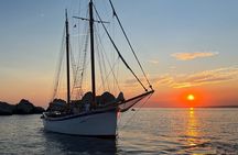 Evening cruise at sunset