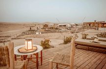 Private Agafay Desert Sunset with Dinner & Fireshow by 4x4