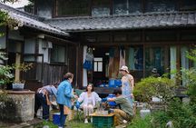 Chestnut Burrs Dye Experience at Kominka in Uchiko Town