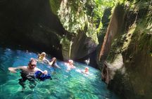 Roseau Rainforest tour of Waterfalls and water canyon swimming