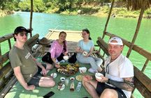 Pu Luong Day Tour:Trek Villages,Bamboo Rafting, cave or Waterfall