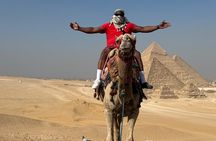 Giza Pyramids, Sphinx and Camel Ride Private Half-Day Tour