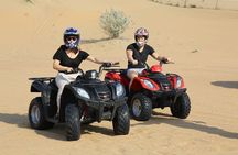 Quad Biking Adventure with Camel and Sand Boarding Tour Abu Dhabi