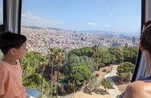 Barcelona: Montjuic Hill Cable Car Round Trip Ticket