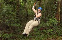 Zipling Hot Springs Adventure from Tamarindo, Rincon de la Vieja