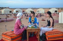 Agafay desert dinner show&camel ride