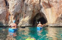 Alghero Kayak Tour in Porto Conte Park with Aperitif