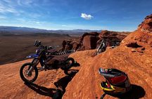 Enduro adventure directly at Zion National Park