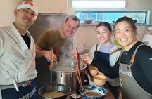 Ramen & Dumpling Cooking in Tokyo with Chef/Vegan possible