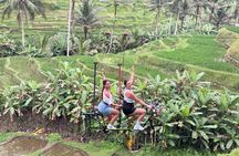 Ubud: ATV Rafting + Zipline, Swing, Sky Bike in Bali Rice Terrace