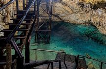 Quick Getaway Cave Expedition and Cenotes Swim from Merida