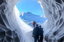 Winter Ice Cave Helicopter Adventure-2 Landing-Anchorage Area