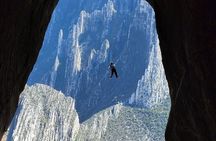 100-meter Virgin Rappel Cave with Certified Guides