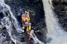 Umauma Triple Tier Waterfall Rappel and River Tour