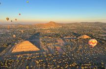 Hot air balloon from CDMX and Restaurant la Gruta (ORIGINAL)