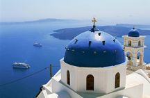Santorini Mythical Tour Monastery Beaches and Villages