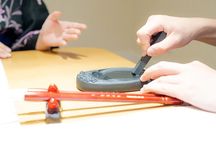 Tokyo: Calligraphy Experience at Japanese Room in Shibuya