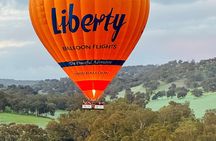 Sunrise Hot Air Balloon Flight over Yarra Valley + Breakfast 