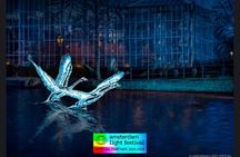 Amsterdam Light Festival: Cruise Saloon Boat w/ Hot Drinks option