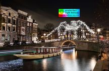 Amsterdam Light Festival: Cruise Heated Saloon Boat w/ Hot Drinks
