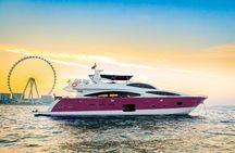 Dubai: Sunset Yacht Tour With Live DJ, BBQ & Unlimited Drinks.
