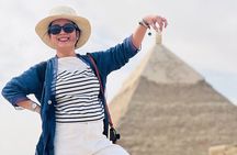 private ViP Giza Pyramids , Sphinx and mummification temple 