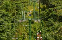 Full Adventure Adrenaline Nature Zipline Buggy and Horse