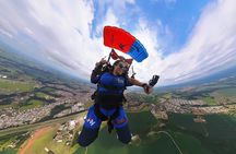 Parachute jump in Boituva with 360o Vision