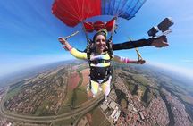 Parachute jump in Boituva with 360o Vision