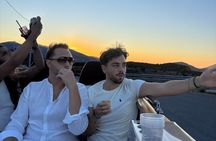 Palermo by Night: Private Open-Air CruiserCar Tour with Aperitivo