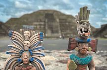 CDMX to La GRUTA Rest. to Teotihuacan Pyramids, PRIVATE (VIP)