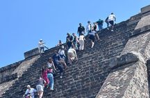 CDMX to La GRUTA Rest. to Teotihuacan Pyramids, PRIVATE (VIP)