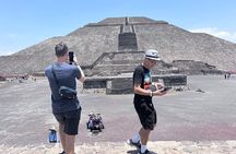 CDMX to La GRUTA Rest. to Teotihuacan Pyramids, PRIVATE (VIP)
