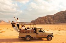 Wadi Rum Trip -Full day Jeep tour+ Overnight stay in Bedouin camp
