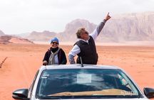Wadi Rum Trip -full Day Jeep Tour + Cave Experience